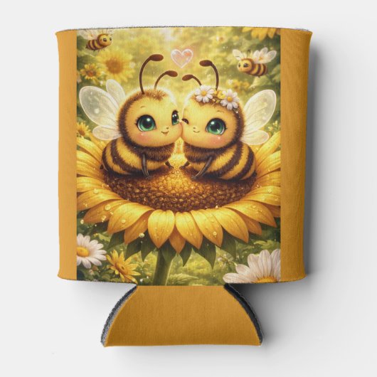 BEE Mine Sunflower 缶クーラー (正面)