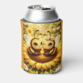 BEE Mine Sunflower 缶クーラー (缶裏面)