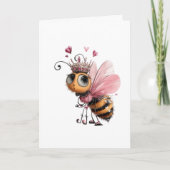 Bee Mine Valentine Card カード (正面)