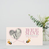 Bee Mine Valentine's Dayフォトカード シーズンカード (スタンド正面)