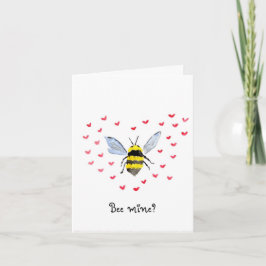 Bee Mine? Valentine's Day Card サンキューカード