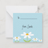 Bee my Valentine – かわいいビーバレンタイン ノートカード (裏面)