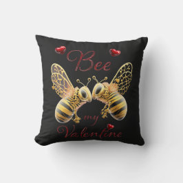 Bee my Valentine クッション