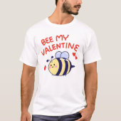 Bee my Valentine Tシャツ (正面)