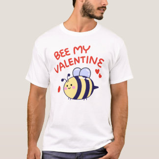 Bee my Valentine Tシャツ
