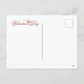 Bee My Valentine's Day Friendはがき シーズンポストカード (裏面)