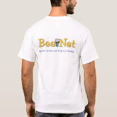 Bee.Netの伝統的なロゴ Tシャツ (裏面)