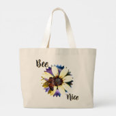 Bee Nice Large Tote Bag ラージトートバッグ (裏面)