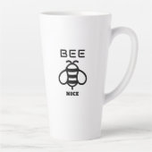 Bee Nice with Minimal Design カフェラテマグ (右)