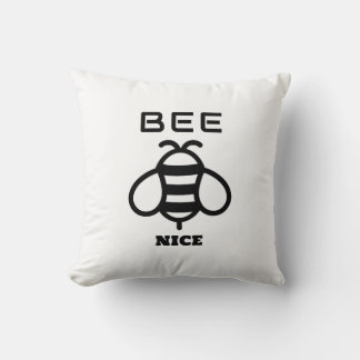 Bee Nice with Minimal Design クッション