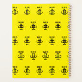 Bee Nice with Minimal Design プランナー手帳 (裏面)