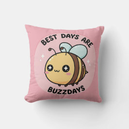 Bee Nursery Pillow – Cute Bumblebee Decor クッション