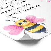 Bee Old Wids Talesジェンダーのリビールボード ポスター (角)