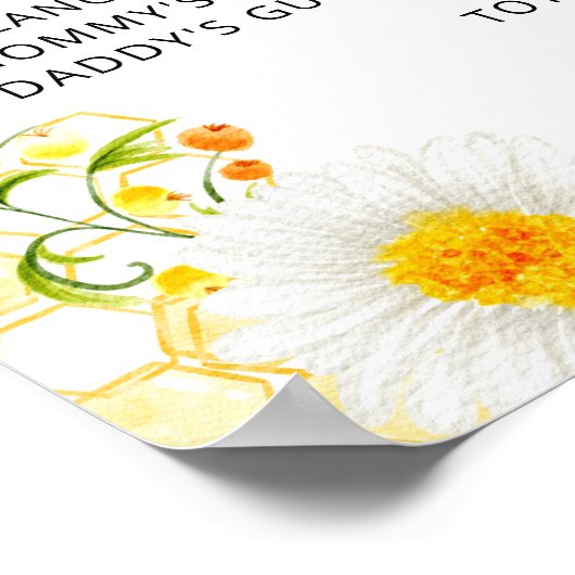 Bee Old Wires Talesのサイン ポスター (角)