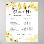 Bee Old Wires Talesのサイン ポスター (正面)