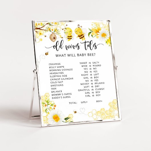 Bee Old Wires Talesのサイン ポスター