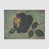 Bee Onバラティッシュペーパーfor Decopage Art 薄葉紙 (正面)