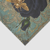 Bee Onバラティッシュペーパーfor Decopage Art 薄葉紙 (詳細)