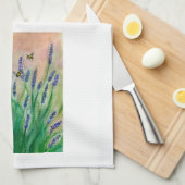 Bee on 忙し Salviaティータオル キッチンタオル (四つ折り)