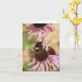 Bee On 考える Black Eed Susan Pano カード (黄色い花)