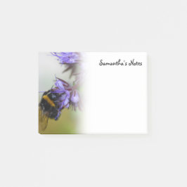 Bee on a blue Tansy Notes ポストイット
