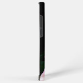 Bee on Pink Yellow Roses花 Samsung Galaxyケース (右側面)