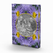Bee On Purple Aster花自然追加 フォトブロック (右)