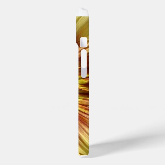 Bee on Sunflower phone case Case-Mate iPhoneケース (裏面 / 左)