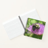 Bee On Thistle Resurance Journal ノートブック (内部)