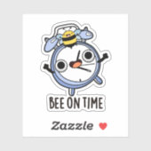 Bee On Time虫おもしろい時計パン シール (シート)