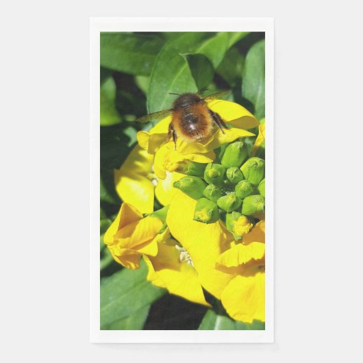 Bee on Yellow Flowers (正面)