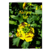 Bee on Yellow Flowers (正面)