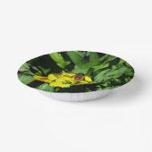 Bee on Yellow Flowers ペーパーボウル (傾斜あり)