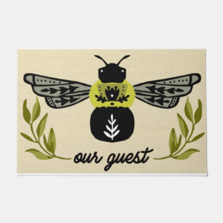 Bee Our Guest Doormat|ビーラバーギフト ドアマット