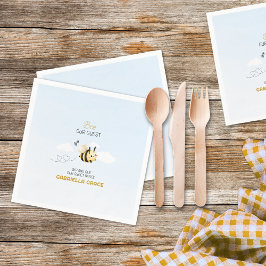 Bee Our Guest Sip and See  スタンダードカクテルナプキン