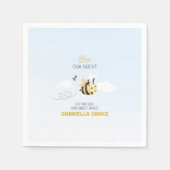 Bee Our Guest Sip and See  スタンダードカクテルナプキン (正面)