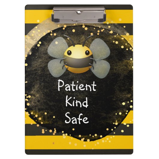 Bee Patient KindとSafe クリップボード (正面)