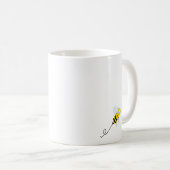Bee Patient My Love Honey Bees Coffee Mug コーヒーマグカップ (正面右)
