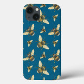 Bee Pattern iPhone / iPadケース Case-Mate iPhoneケース (裏面)