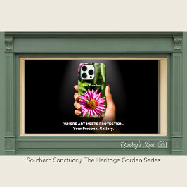 Bee & Pink Coneflower iPhone 16 Pro カー Proケース