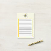 Bee Post-itメモ ポストイット (デスク上)