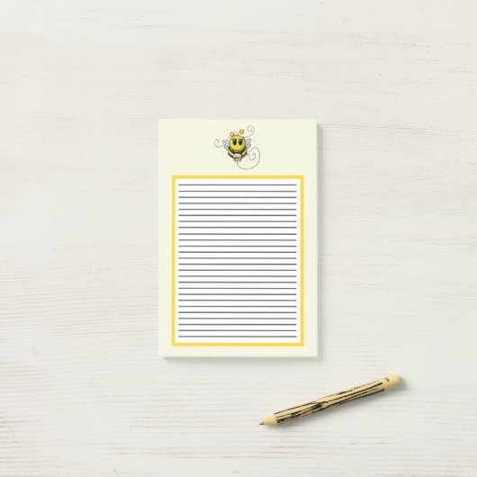 Bee Post-itメモ ポストイット (デスク上)