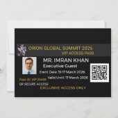 Bee Printable Twinkle Star Stitch Reveal Invites 招待状 (正面)