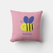 Bee Sleepy クッション (正面)