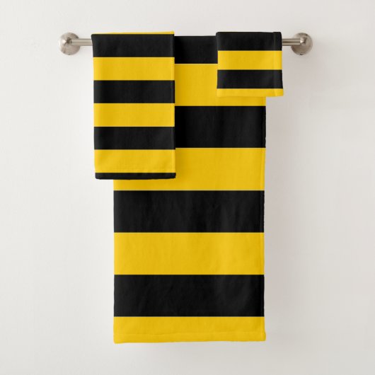 Bee Stripe Design バスタオルセット (インサイチュ)