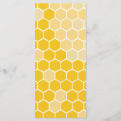 Bee Sunflowerシャワーメニュー メニュー (裏面)