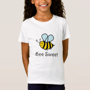 Bee Sweat cute cartoon t shirt for girls Tシャツ