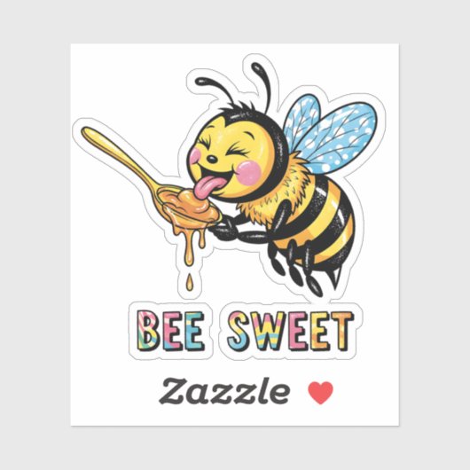 Bee Sweet ステッカー シール (シート)