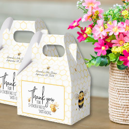 Bee Sweet 男女兼用 Baby Shower Thank You フェイバーボックス