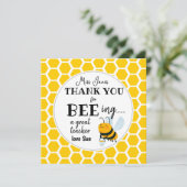 Bee Teacher Gift – Thank You for Bee-ing a Great  (スタンド正面)
